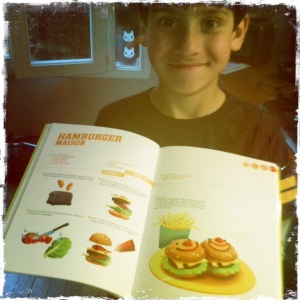 Livres recette ELiot hamburger